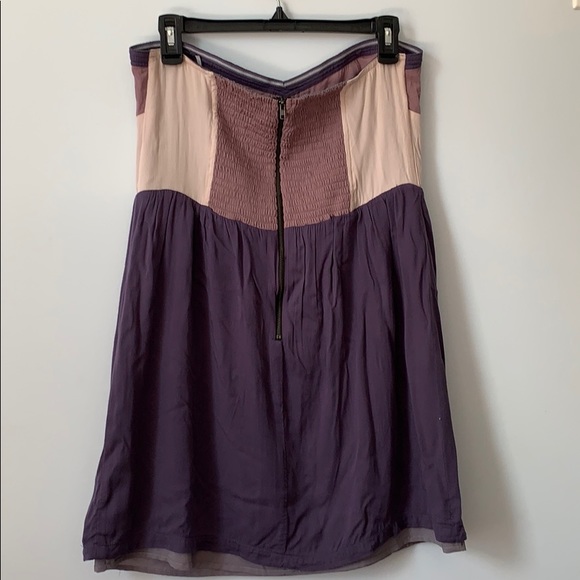 Strapless color block dress - Picture 2 of 2